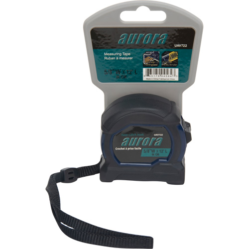 Tape Measure, 5/8" x 12', Imperial & Metric Graduations Toolneeds Inc.