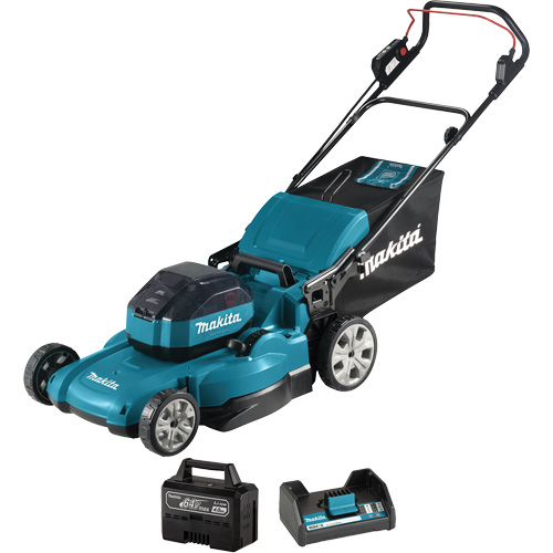 Brushless Cordless Lawnmower, Push Walk-Behind, Battery Powered, 21" Cutting Width Toolneeds Inc.
