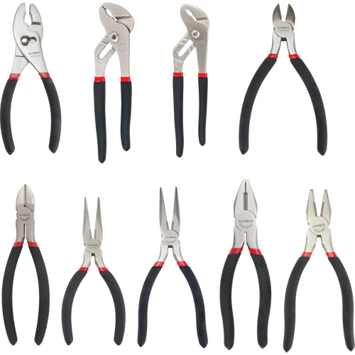All-Purpose Plier Set, 9 Pieces Toolneeds Inc.