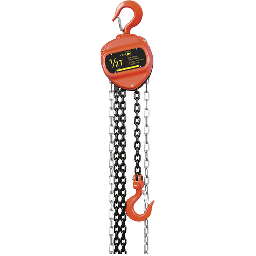 VCH Series Chain Hoist, 20' Lift, 2200 lbs. (1 tons) Capacity, Heat-Treated Alloy Steel Chain Toolneeds Inc.