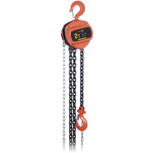 VCH Series Chain Hoist, 10' Lift, 4400 lbs. (2 tons) Capacity, Heat-Treated Alloy Steel Chain Toolneeds Inc.