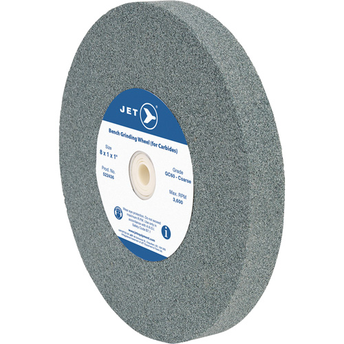 GC810C Bench Grinding Wheel, 8" x 1", 1" Arbor, Silicon Carbide Toolneeds Inc.