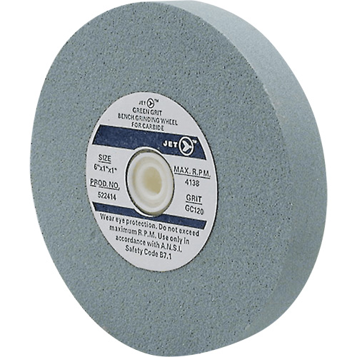 GC675C Bench Grinding Wheels, 6" x 3/4", 1" Arbor, Silicon Carbide Toolneeds Inc.