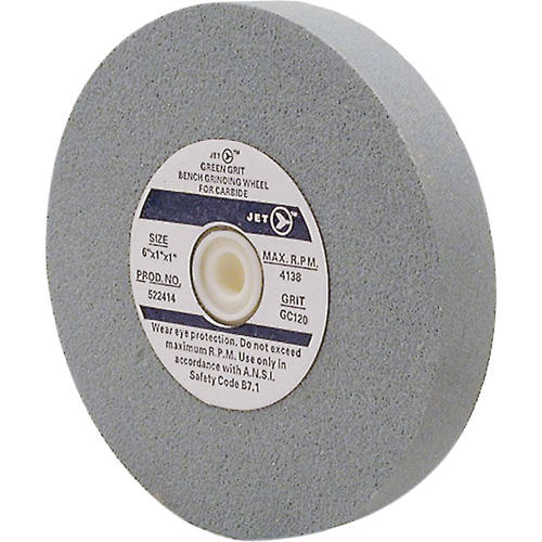 GC675M Meules pour rectifieuses d'&eacute;tabli, 6" x 3/4", Arbre 1", Carbure de silicium Toolneeds Inc.