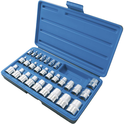 SS328TS External Socket Sets, Torx&reg;, 1/2"/1/4"/3/8" Drive, 28 Pcs Toolneeds Inc.