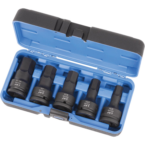 PHB-3405 Impact Bit Socket Sets, Hex, 3/4" Drive, 5 Pcs Toolneeds Inc.
