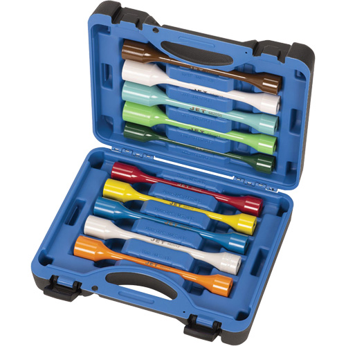 JTLS-1210S Jeux de douilles limiteurs de couple, Prise 1/2", Couple de 65 lb-pi/80 lb-pi/100 lb-pi/120 lb-pi/140 lb-pi/45 lb-pi/135 lb-pi, Multiple Toolneeds Inc.