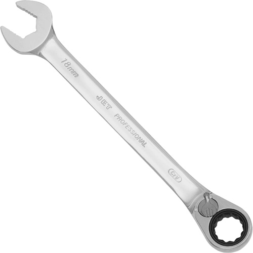 RCWS-18MR Reversible Ratcheting Wrench Sets, Combination, 18 Pieces, Metric Toolneeds Inc.