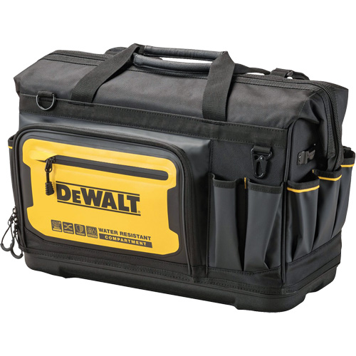 20” PRO Open Mouth Tool Bag, 33 Pockets, Black/Yellow Toolneeds Inc.