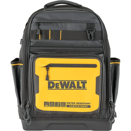 PRO Backpack, 13-3/4" L x 7-3/4" W, Black/Yellow Toolneeds Inc.