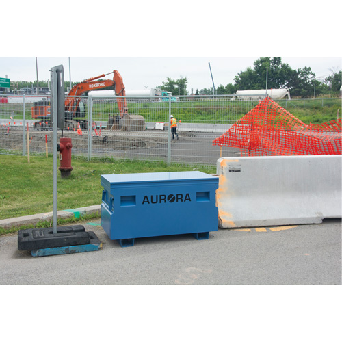 Jobsite Tool Box, 60" x 24" x 27-1/2", Steel, Blue Toolneeds Inc.