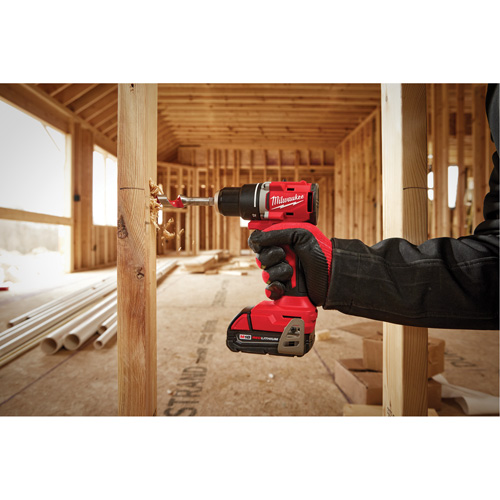 Perceuse/visseuse compacte sans balai M18 (outil seulement), Lithium-ion, 18 V, Mandrin 1/2", Couple 550 lb-po Toolneeds Inc.