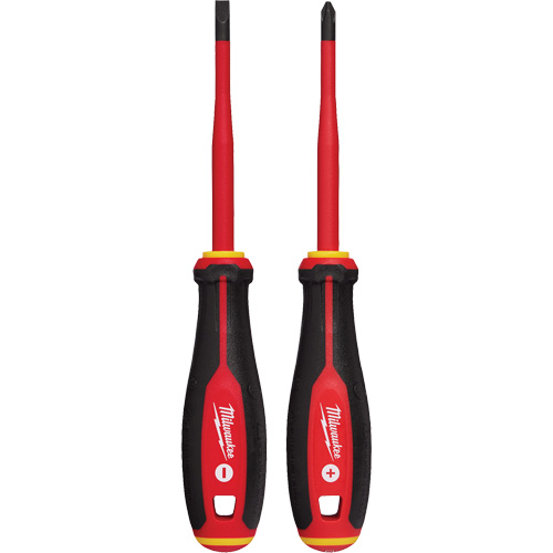Insulated Slim Tip Screwdriver Set, 2 Pcs., Magnetic Toolneeds Inc.
