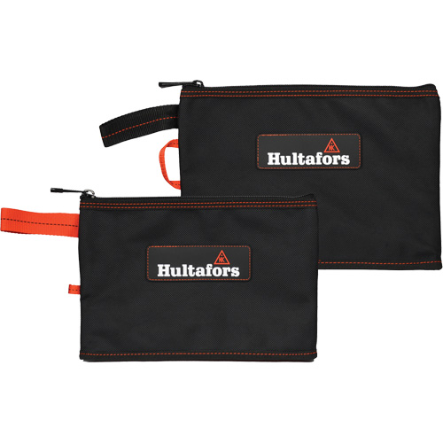 Sac &agrave; fermeture &eacute;clair polyvalent, Polyester balistique, Noir/Rouge Toolneeds Inc.