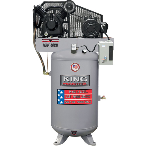 2-Stage Air Compressor, 80 Gal. (96 US Gal) Toolneeds Inc.