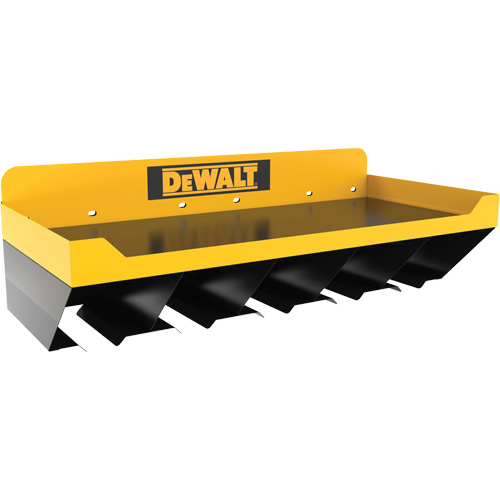 Power Tool Storage Shelf Combo, Steel, Black/Yellow Toolneeds Inc.