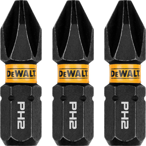 3-Piece FLEXTORQ&reg; Impact Screwdriving Bits, Phillips, #2, 1/4" Drive Toolneeds Inc.
