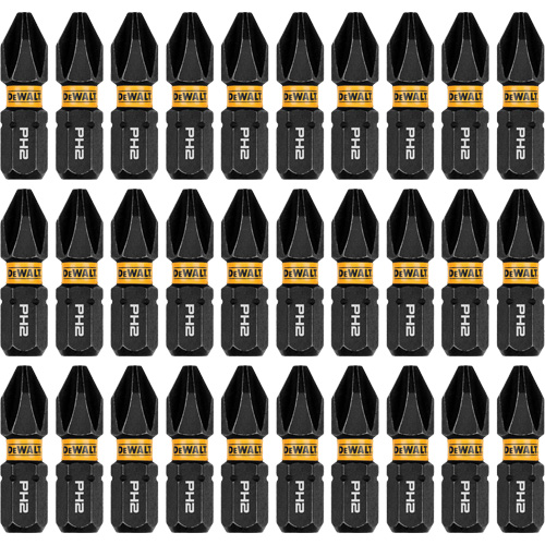 Jeu de forets &agrave; chocs FLEXTORQ 30 mcx, Phillips, #2, Prise 1/4" Toolneeds Inc.