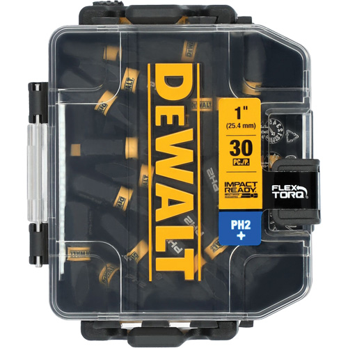 Jeu de forets &agrave; chocs FLEXTORQ 30 mcx, Phillips, #2, Prise 1/4" Toolneeds Inc.