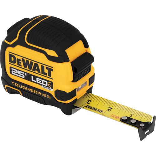TOUGHSERIES LED Lighted Tape Measure, 25' Toolneeds Inc.