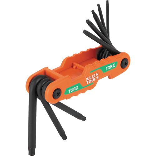 Compact Folding Hex Key Set, 8 Pcs., Torx&reg; Toolneeds Inc.
