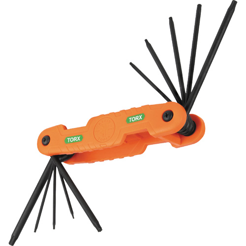 Jeu pliant de cl&eacute;s hexagonales Pro, 10 mcx, Torx Toolneeds Inc.