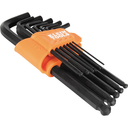 L-Style Ball-End Hex Key Wrench Set, 12 Pcs., Imperial Toolneeds Inc.