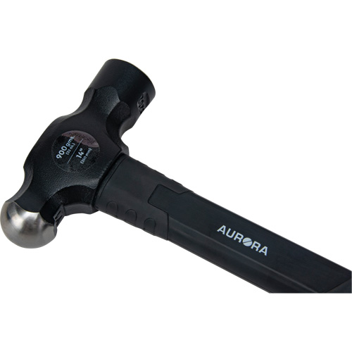 Ball Pein Hammer, 32 oz. Head Weight, Plain Face, Fibreglass Handle Toolneeds Inc.