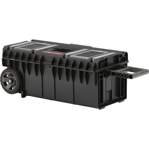 Arx Long Rolling Tool Chest, 31-1/5" x 15-1/5" x 12-7/10", Black Toolneeds Inc.