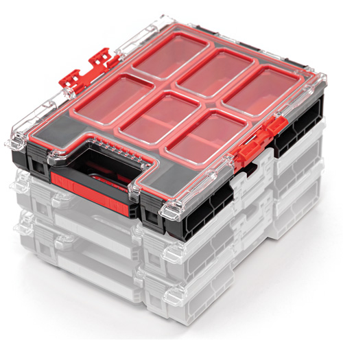 Organisateur moyen avec bacs Arx, 10-3/10" x 14-3/10" x 3", Noir Toolneeds Inc.