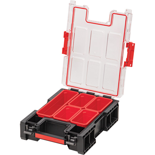 Organisateur moyen haut avec bacs Arx, 10-2/5" x 14-3/10" x 4-1/5", Noir Toolneeds Inc.
