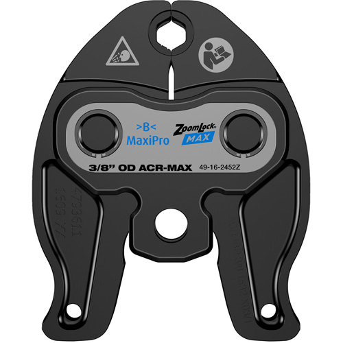 3/8" ZoomLock&reg; MAX Press Jaw for M12 FORCE LOGIC Press Tools Toolneeds Inc.