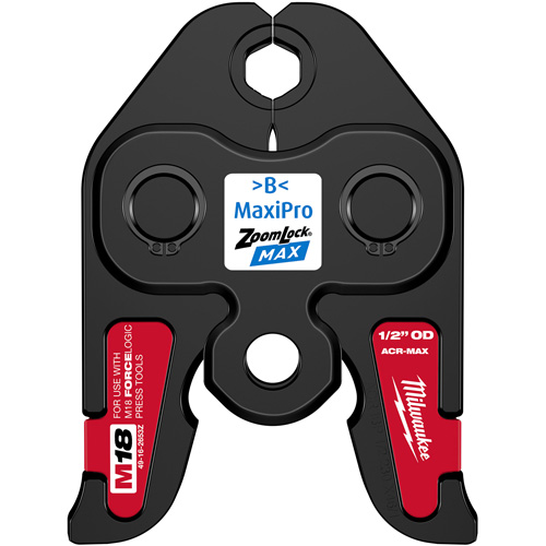 1/2" ZoomLock&reg; MAX Press Jaw for M18 FORCE LOGIC Press Tools Toolneeds Inc.
