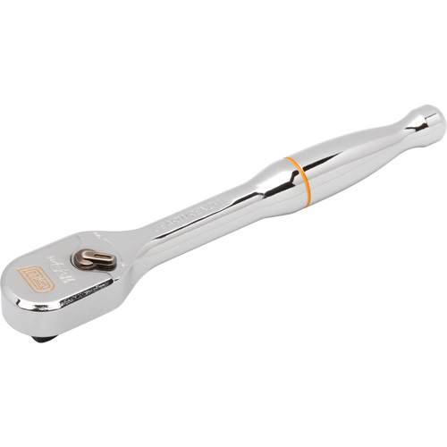 120XP Full Polish Chrome Teardrop Ratchet, 1/4" Drive, Ergonomic Handle Toolneeds Inc.