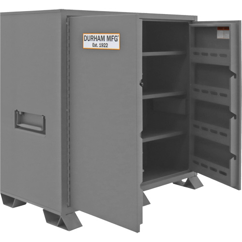 Armoire de rangement pour le chantier, Acier, 59 pi³, Gris Toolneeds Inc.