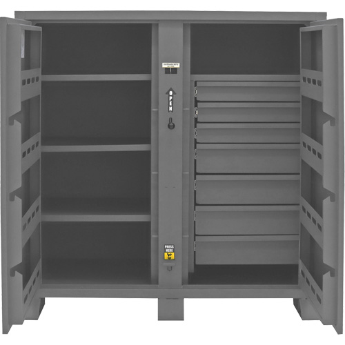 Armoire de rangement pour le chantier, Acier, 59 pi³, Gris Toolneeds Inc.