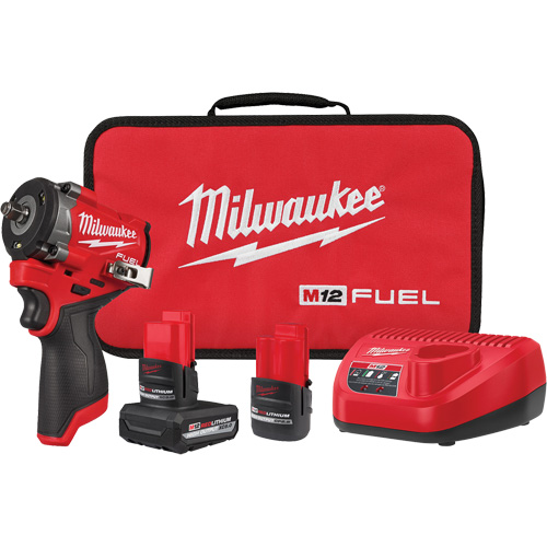 Ensemble de cl&eacute; &agrave; chocs courte Fuel, 12 V, Mandrin 3/8" Toolneeds Inc.