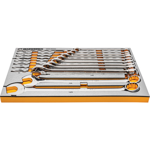 Jeu d'outils pour maître m&eacute;canicien MEGAMOD dans des plateaux en mousse modulaire de premi&egrave;re qualit&eacute; avec rangement d'outils, 1268 morcea Toolneeds Inc.