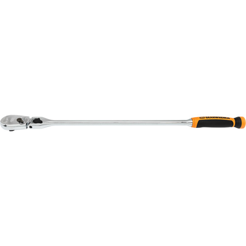 90-Tooth Dual Material Locking Flex Head Teardrop Ratchet Toolneeds Inc.