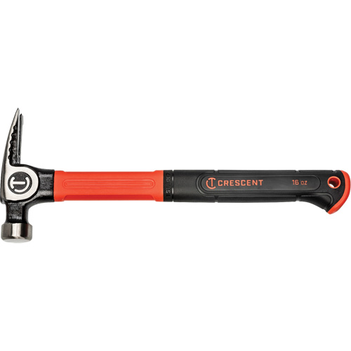 Marteau d'usage g&eacute;n&eacute;ral, 16 oz, Prise en Fibre de verre/Coussin&eacute;e, 14" lo Toolneeds Inc.