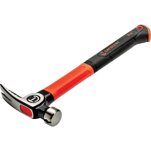 Marteau d'usage g&eacute;n&eacute;ral, 16 oz, Prise en Fibre de verre/Coussin&eacute;e, 14" lo Toolneeds Inc.