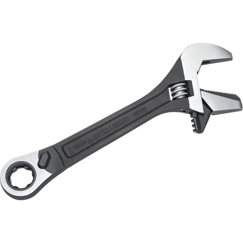 11-Piece Pass-Thru X6 Adjustable Wrench & Spline Socket Set, 13" L, 2-27/50" Max Width, Black Phosphate Toolneeds Inc.