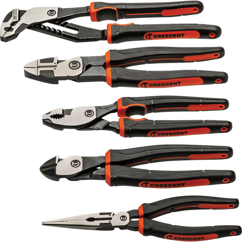 Jeu de pinces mixtes bimat&eacute;riau Z2, 5 Morceaux Toolneeds Inc.