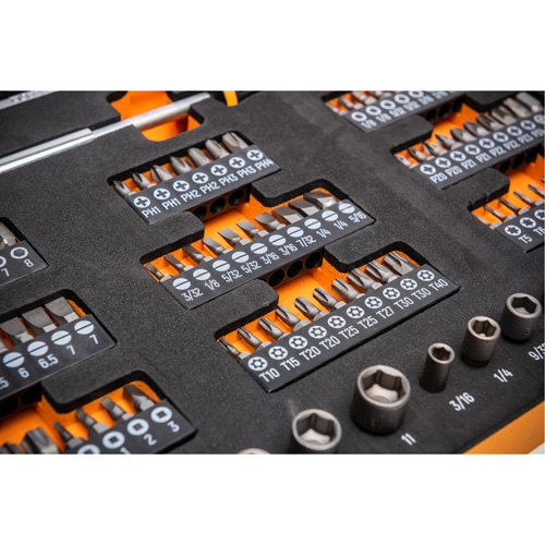 Slim Head Mechanics Tool Set in Foam Storage Tray Toolneeds Inc.