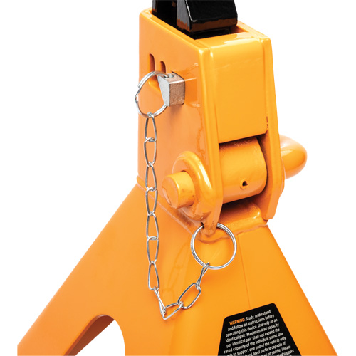 Ratcheting Jack Stand, Locking Pin, 3 tons Capacity, 11-3/4" - 17-1/2" H Toolneeds Inc.