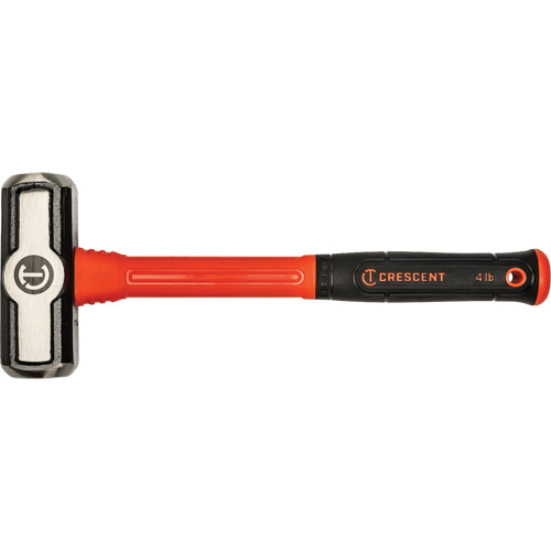 Marteau d'ing&eacute;nieur en fibre de verre, Poids de la t&ecirc;te 4 lb, 14" lo Toolneeds Inc.