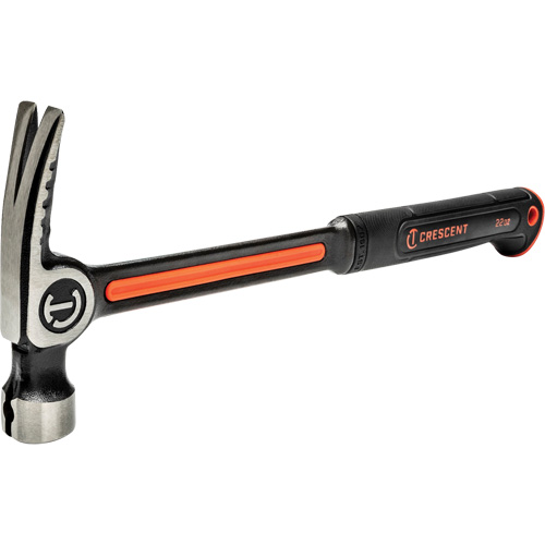 Steel Milled-Face Framing Hammer, 22 oz., Solid Steel Handle, 16" L Toolneeds Inc.