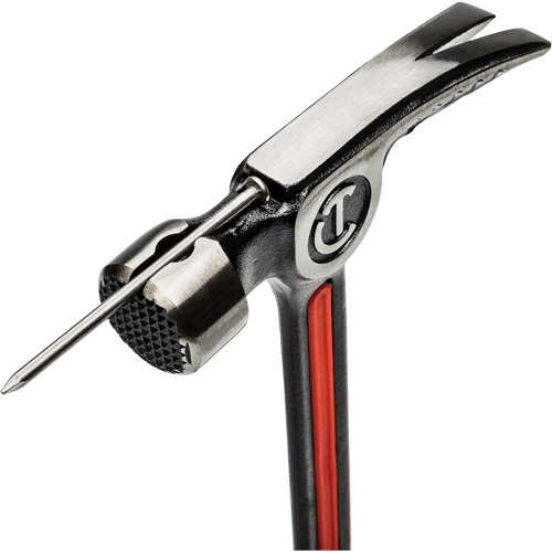 Steel Milled-Face Framing Hammer, 22 oz., Solid Steel Handle, 16" L Toolneeds Inc.