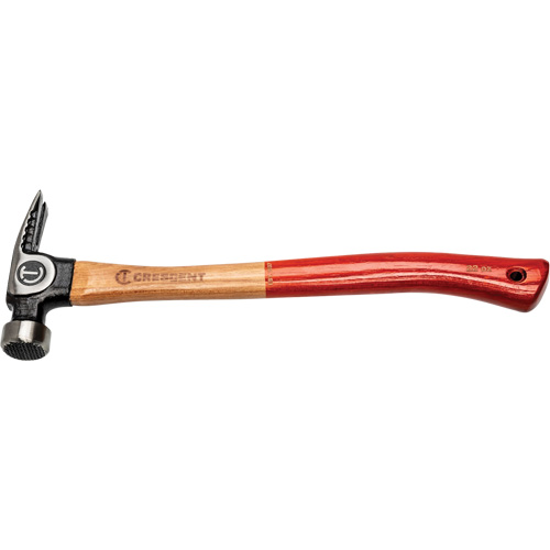 Milled-Face Framing Hammer, 22 oz., Wood Handle, 18" L Toolneeds Inc.