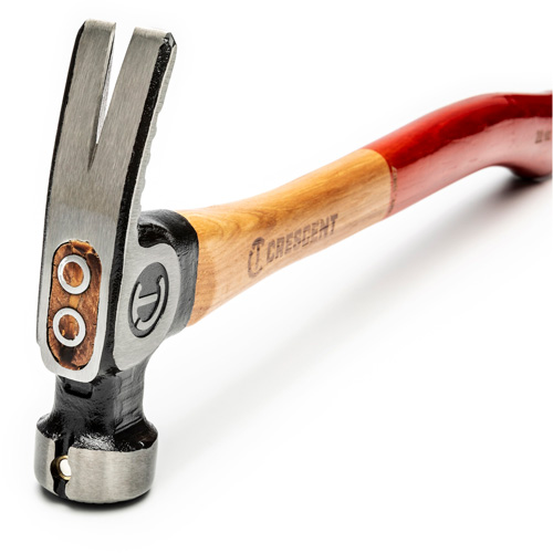 Milled-Face Framing Hammer, 22 oz., Wood Handle, 18" L Toolneeds Inc.